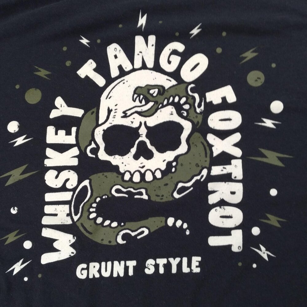 Grunt Style Hoodie & T-Shirt Bundle Patriotic Graphic Hoodie Read Condition